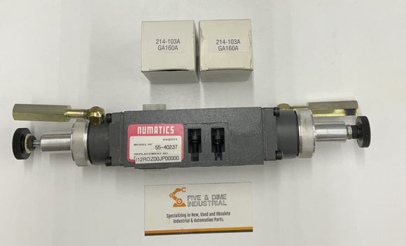 Numatics 152RDZ00JP00000 Pressure Regulator W/ Gauge 214-103A GA160A