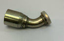 Kurt Hydraulics  C6145-20-20-JJ  1-1/4'' Hose ID Crimp x Code 61 45° Rigid Elbow-4