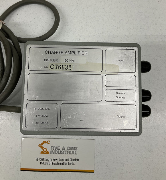 Kistler 5014A Charge Amplifier
