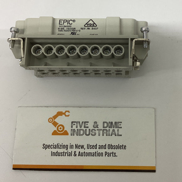 Lapp/Epic H-BE-16SS / 10194000  16 Pin Rectangular Male Insert