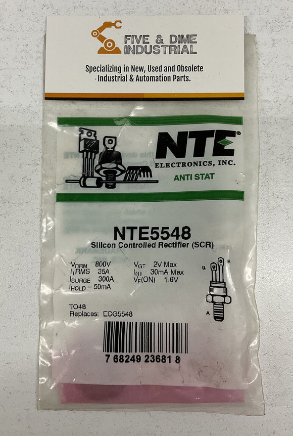 NTE NTE5548 Silicon Controlled Rectifier (SCR)