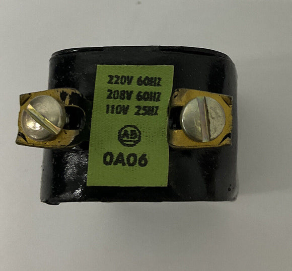 Allen Bradley  OAO6 / 0A06  208/220V Operating Coil