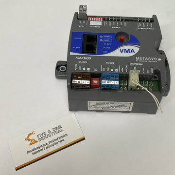 Johnson Controls MS-VVMA1630-0 Controller 24 Vac