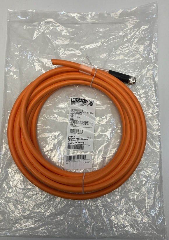 Phoenix Contact SAC-4P-FSS/5.0-PUR Power Cable PE SH SCO