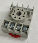 Siemens 3TX7144-1E2 Relay Socket 8 Pin Octal 15A Din Mount-3