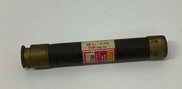 Bussmann FRS-R-9 Dual Element Time Delay Fuse 9A 600V Lot of (3)