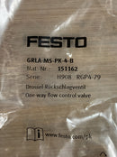 Festo GRLA-M5-PK-4-B Control Valve 151162-4