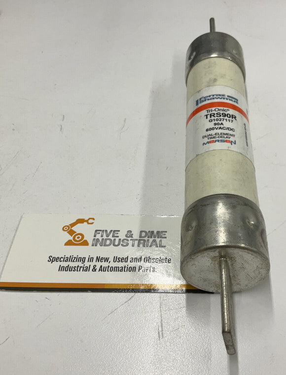 Ferraz Shawmut TRS90R Dual-Element Time-Delay Fuse 600 Vac 90A
