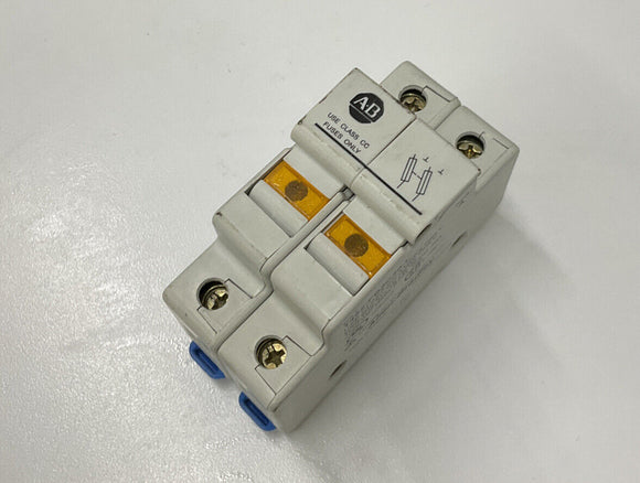 Allen Bradley 1492-F-FB2C 30-L Fuse Holder 2-Pole Class CC
