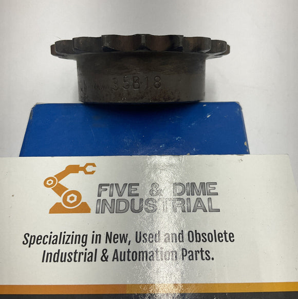 Martin 35B18 Bore to Size Sprocket 1/2" Bore 18 Teeth