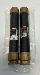 Bussmann Fusetron FRS-R-2  600V Fuses.Lot of 2-2