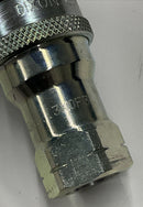 Dixon 3KF3 Steel ISO-A Interchange Hydraulic Fitting Coupler 3/8" Npt-2