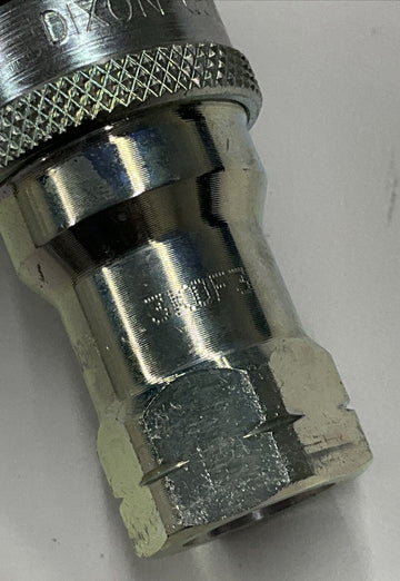Dixon 3KF3 Steel ISO-A Interchange Hydraulic Fitting Coupler 3/8" Npt - 0