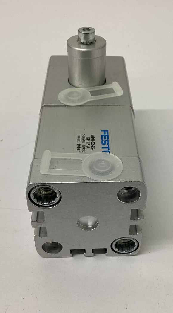 Festo ADN-32-25-KP-1-P-A / 548208 Air Cylinder 32mm Piston x 25mm Stroke