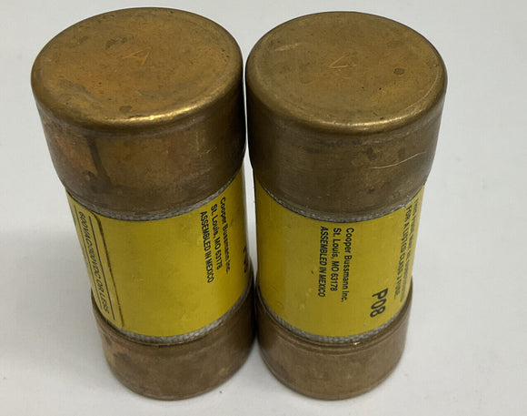 Bussmann Low-Peak LPJ-45SP Time-Delay Fuses 45 Amp Lot of 2