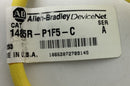 Allen Bradley 1485R-P1F5-C M12 Male Single End DeviceNet Cable 1 Meter-2