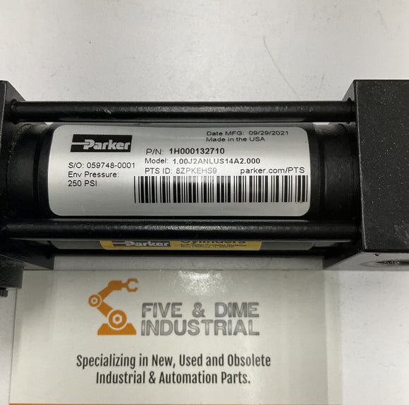 Parker 1.00J2ANLUS14A2.000 Hydraulic Cylinder 250 Psi