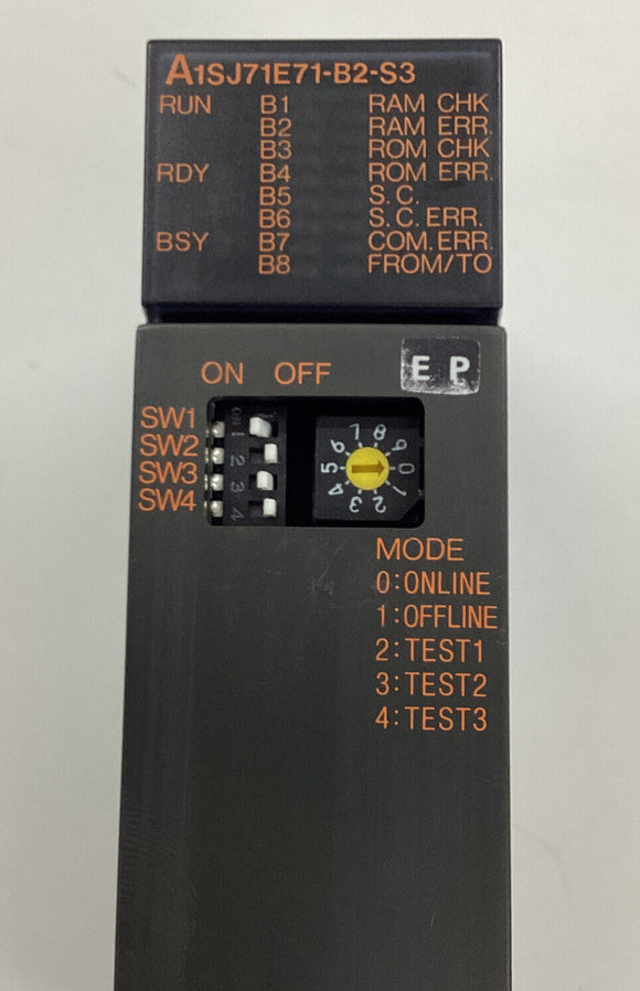 Mitsubishi A1SJ71E71-B2-S3 Ethernet I/F Unit Module