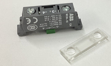 ABB MCBL-10 / 1SFA611612S1010 Lot of (3) Contact Block Module - 0