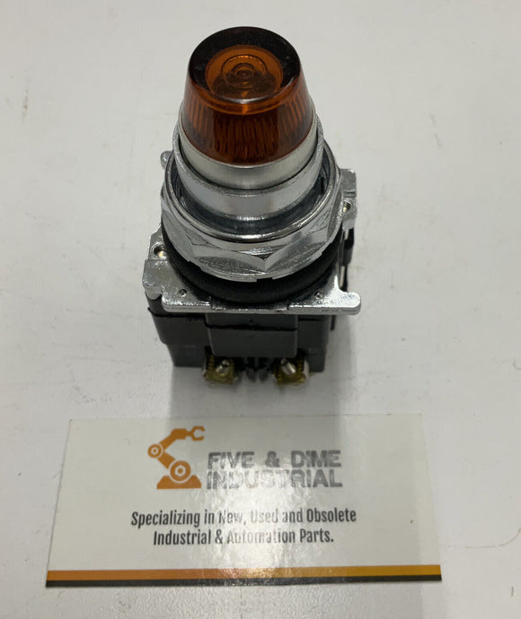 Cutler Hammer 10250T37NA Amber Lens SER. A2 120V 50-60Hz