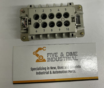 Lapp Epic 10.1820/HBE-10 Machine Crimp 10 Pin Connector