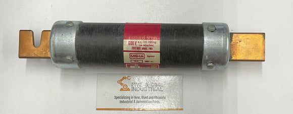 Bussmann Fusetron FRS-R-125 125A 600V Fuse