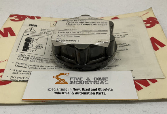 3M Disc Pad Hub 45205 2-1/2 Angle Grinder Rotary Sander 5/8-11
