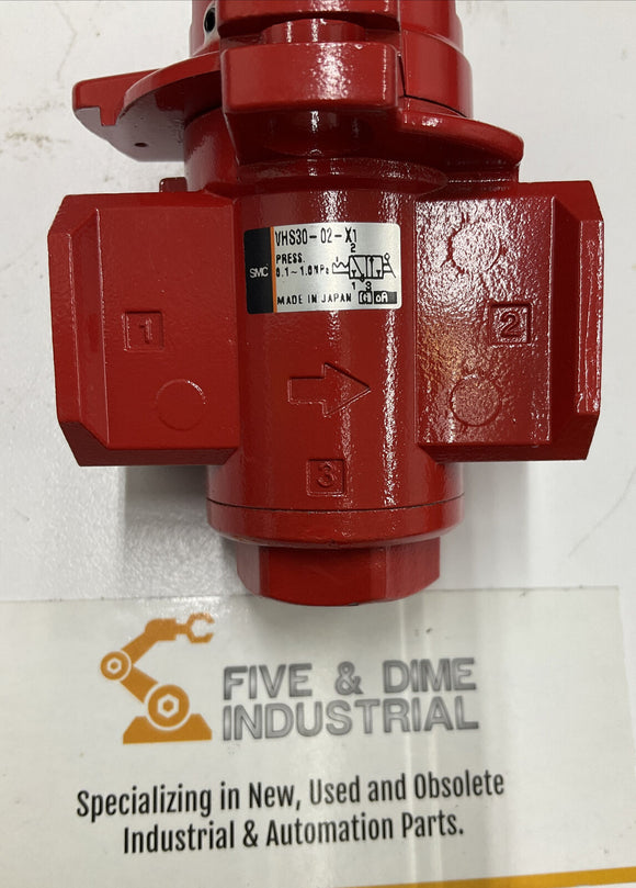 SMC VHS30-02-X1 3 Lock Out Valve