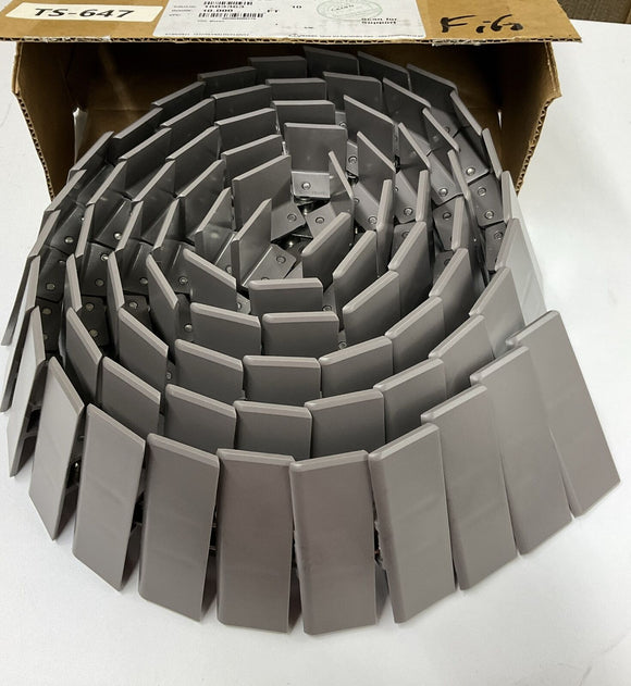 Rexnord 81414422 Table Top Chain 4-1/2" Tan  HP963SS-4.5IN