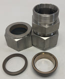 SSP ISS-D-20-U / D-20-U Duolok 1-1/16" Dual-Ferrule Stainless Union Fitting-2