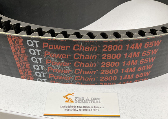 TB Woods  2800-14M-65W Timing Belt 2800mm x 65mm