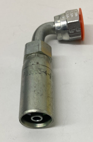 Parker IJ955-4-4 Seal-Lok Swivel 90° x 1/4" Hose Elbow Short Drop - 0