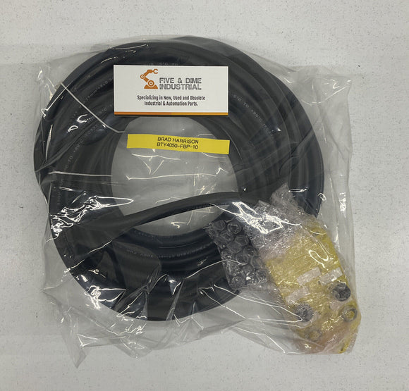 Brad Harrison BTY4050-FBP-10 Micro-Change Molded Junction Box, 4 Ports 10M