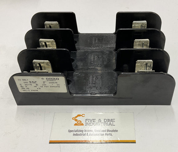 Gould Shawmut 60357R 3-Pole Fuse Holder 600V 30A