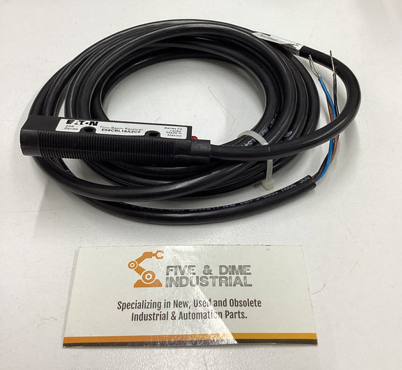 Eaton E58CBL18A2C2 18mm  Photoelectric Sensor 80' Range 3 Meters