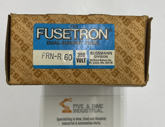 Fusetron FRN-R-60 250V 60A Box of (10)