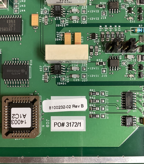 Mettler Toledo 8100232-02B 16293100A Jagxtreme Flow Meter Board