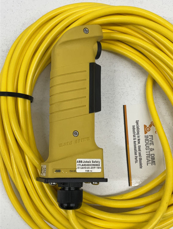 ABB Jokab JSNAHD4S-4MP-10M / 2TLA850002R8800 3-Pos Enabling Device