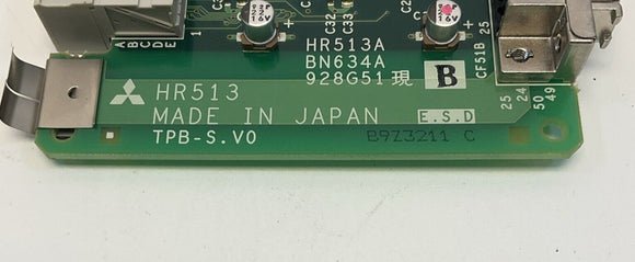 Mitsubishi HR513 BN634A928G51 Rev B Control Circuit Board