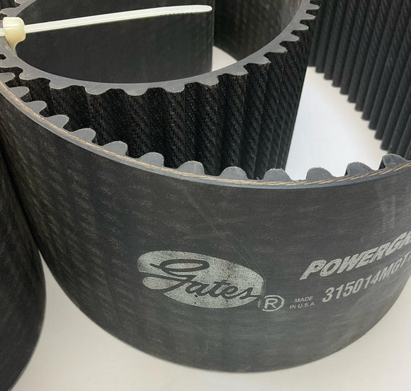 Gates 3150-14MGT-115 Power Grip GT2 Power Timing Belt 3150-14M-115