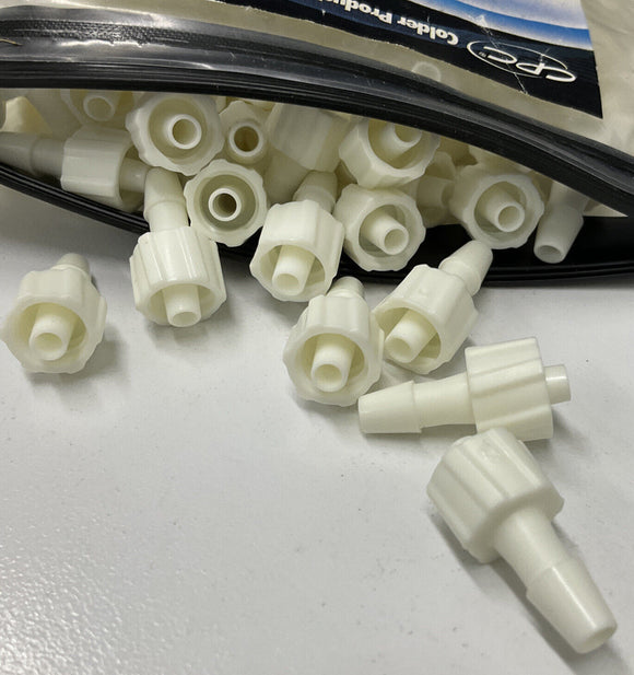 Colder Products LM5130 White Nylon Fittings S Lot of (100)