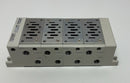 SMC VV714-02R-03D 4-Bank Valve Manifold-4