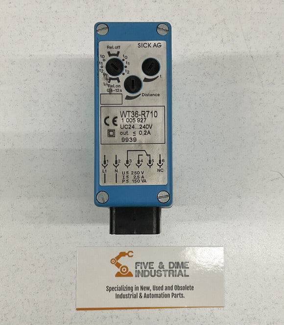 Sick Optic WT36-R710 Photoelectric Sensor 200-800mm 1005927