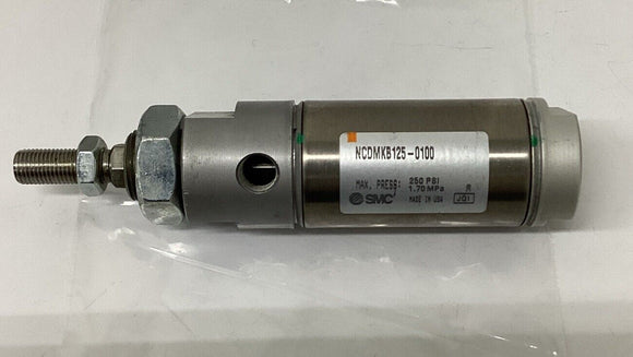 SMC NCDMKB125-0100 Pneumatic Cylinder 1-1/4'' Bore , 1'' Stroke
