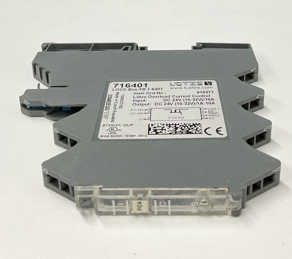 Luetz Lutze 716401 Locc-Box-FB-64 Overload Current Control