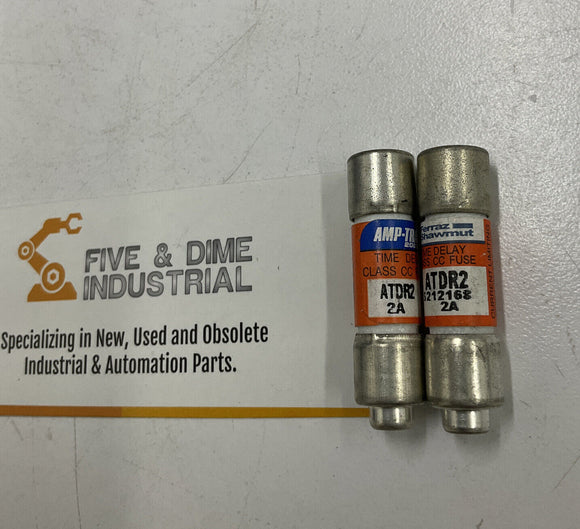 Amp-Trap ATDR2-2A Time Delay Fuse 2A 600V