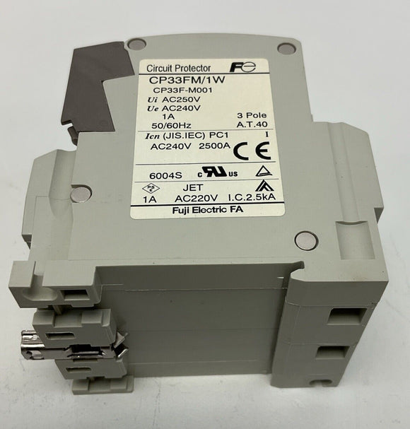 Fuji Electric CP33FM/1W Circuit Protector 1A AC 220V