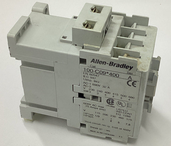 Allen Bradley 140-MN-0250 Ser C Manval Motor Starter