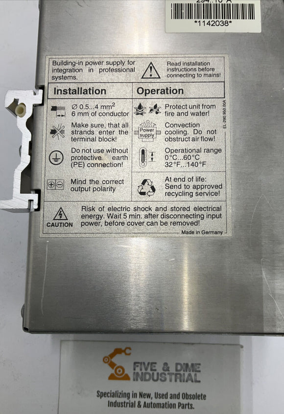 Sola SDN 5-24-100 Power Supply Module 115/230 Vac 24 Vdc / 5A
