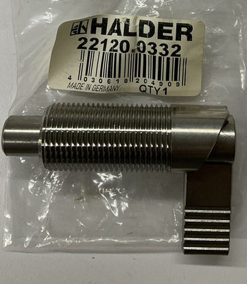 Halder 22120-0332 Stainless Index Bolt M20x 1.5 - 0